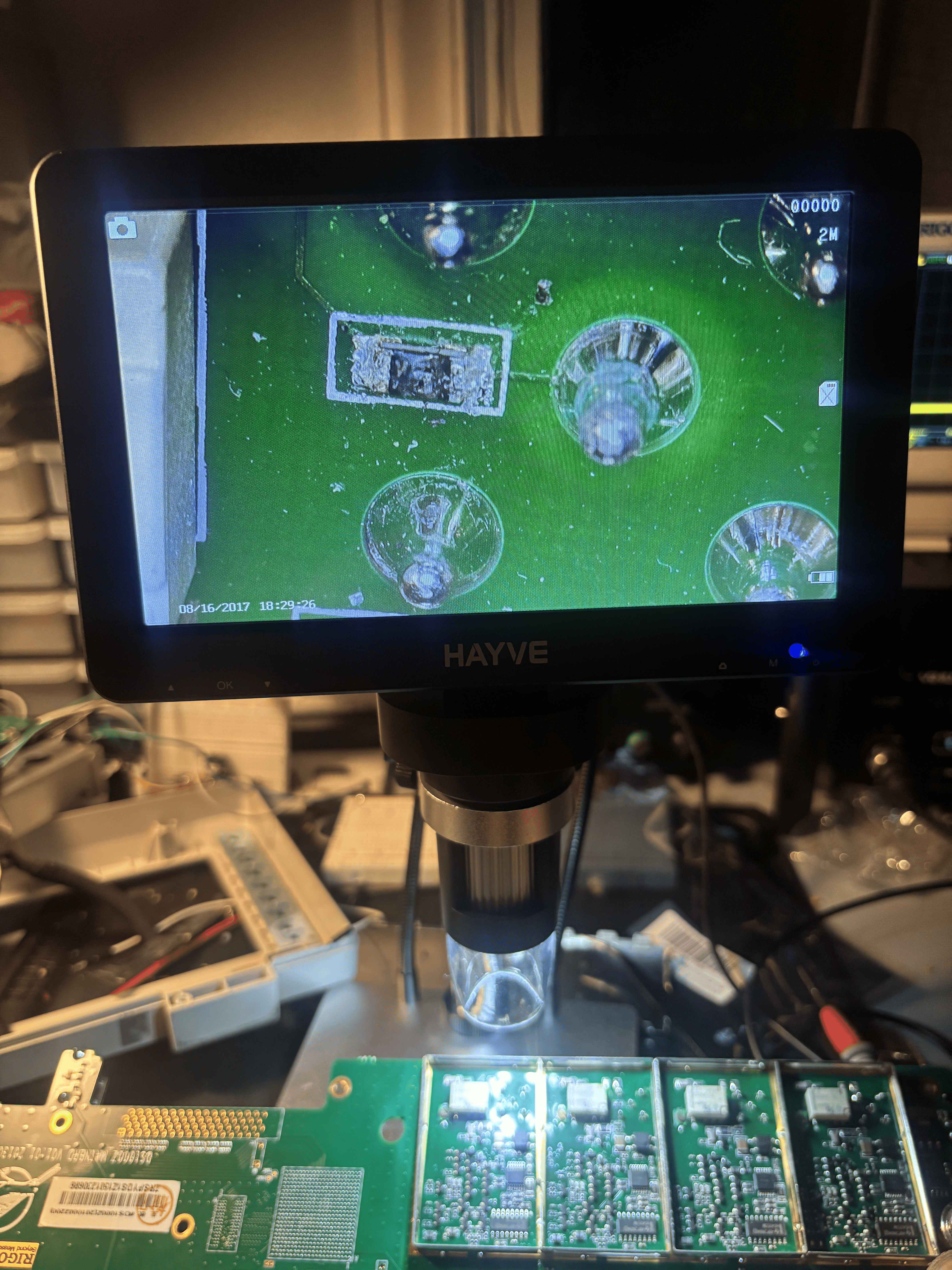 Multiple failed resistors