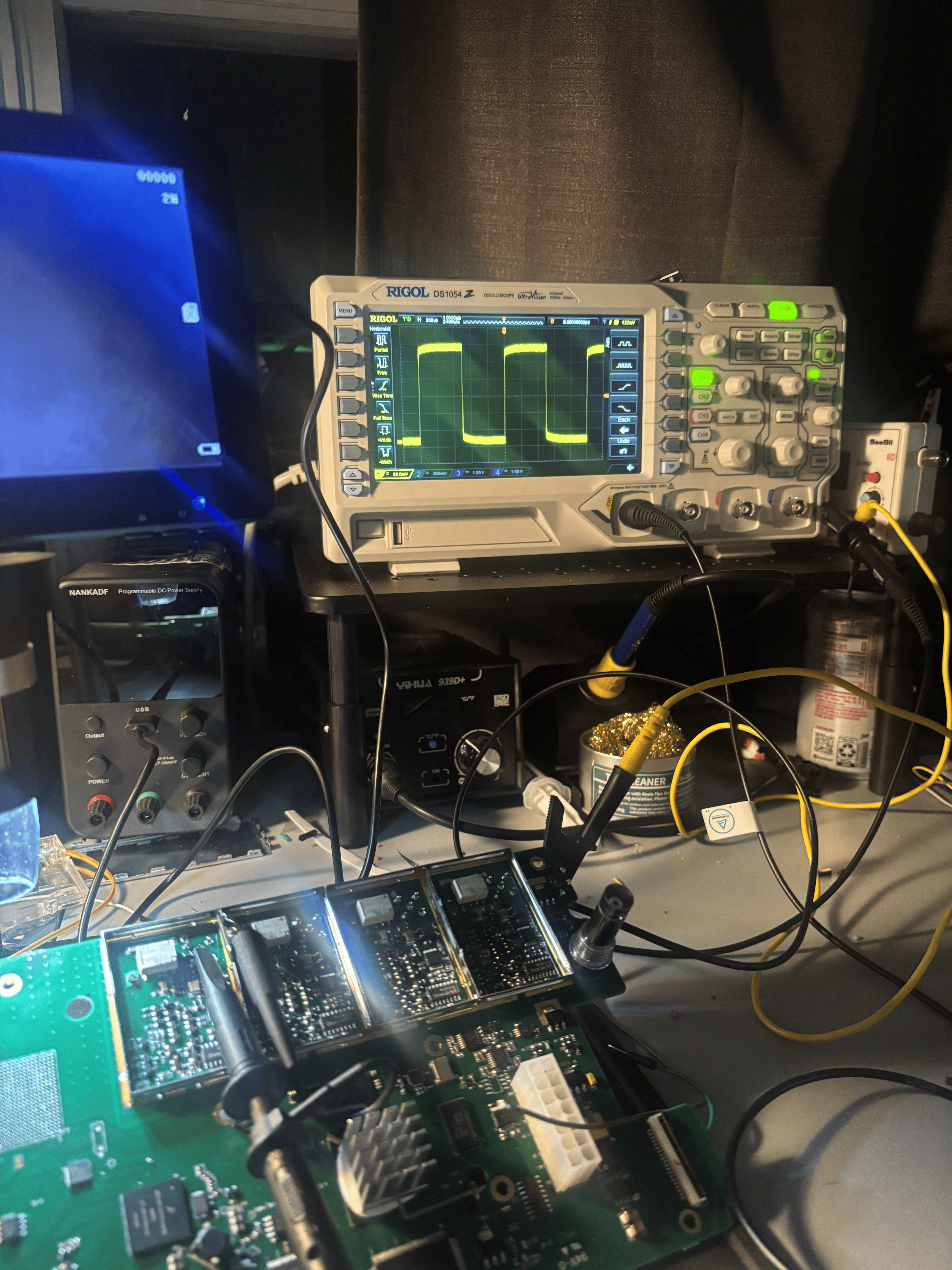 Another view of soldering