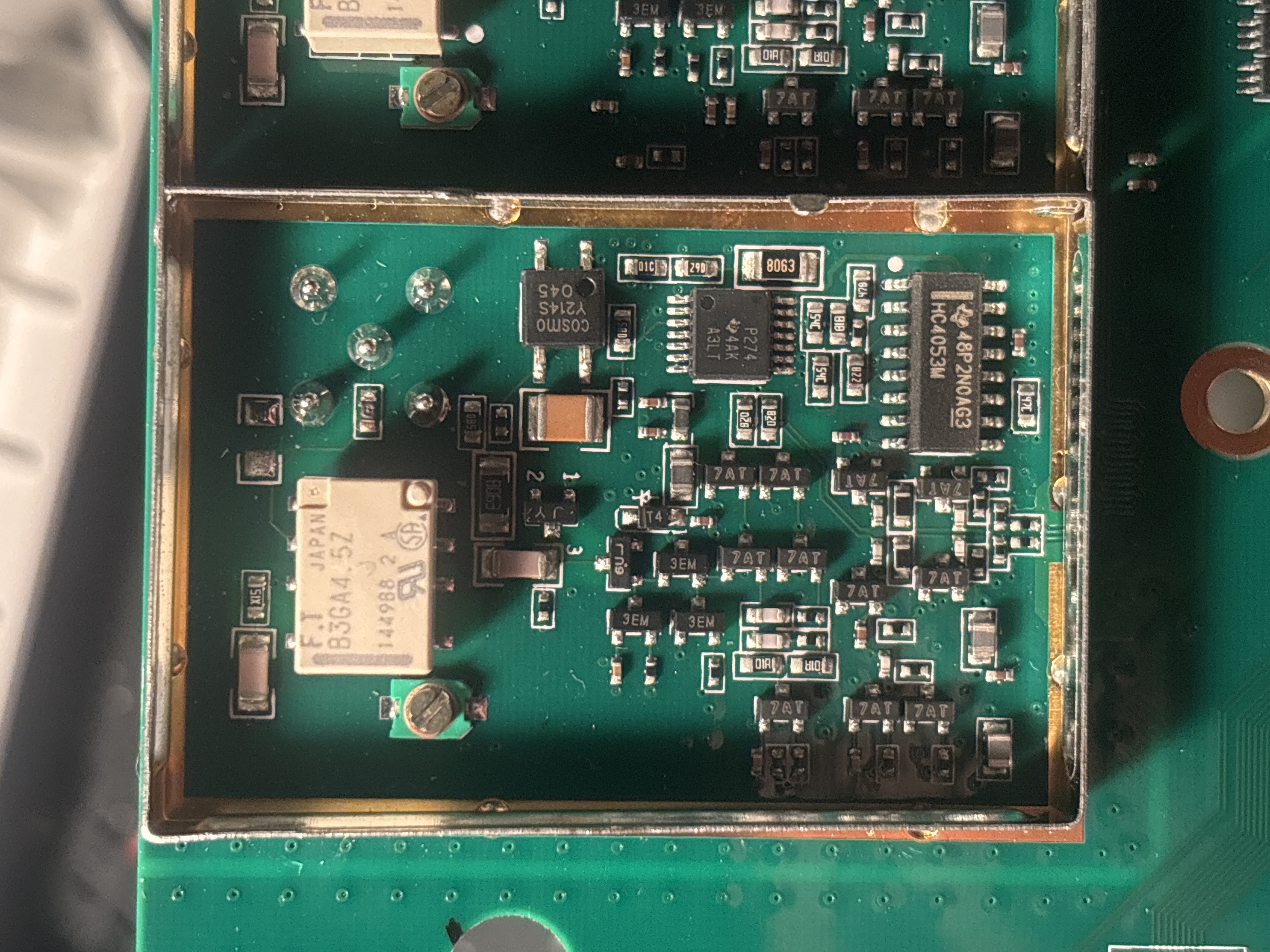 Analog board overview