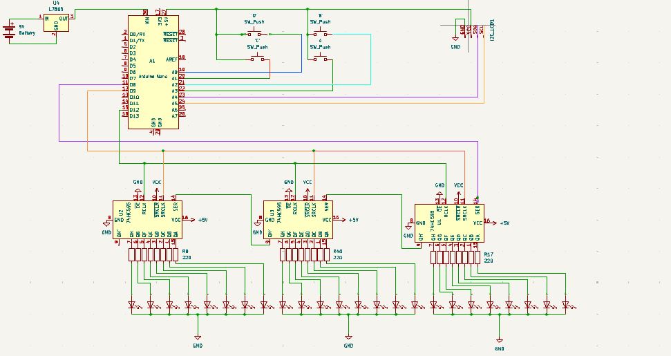 Quiz Game Schematic